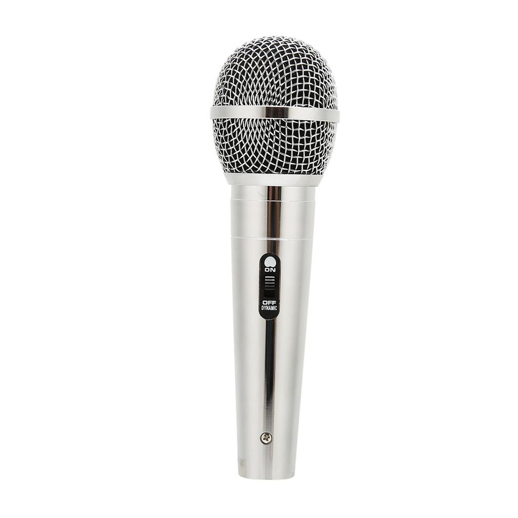 6.5mm Handheld Wired Microphone Noise Reduction Impact Resistant Intelligent Dynamic Microphone