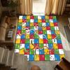 Game Snakes and Ladders Pattern Floor Rug Carpets Living Room Bedroom Bedside Bathroom Floor Mat Area Rug Kids Room Play Mat