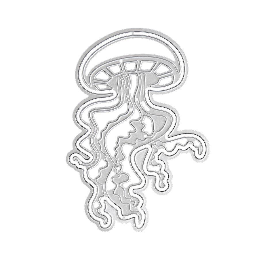 Jellyfish Animal Metal Carbon Steel Die-Cutting Mold for DIY Projects - May 2024 Edition