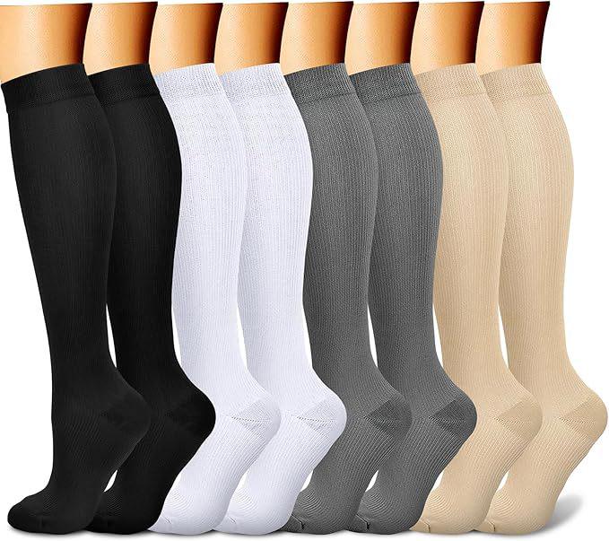 Unisex Cross-Border Compression Calf & Sports Socks for Cycling, Running, Yoga