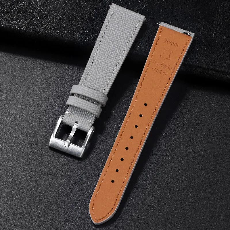 Vintage Genuine Leather Watch Straps 18mm 20mm 22mm Watchband for Huawei Watch Fit 2 Bands for Men Bracelet Smartwatch Accessory