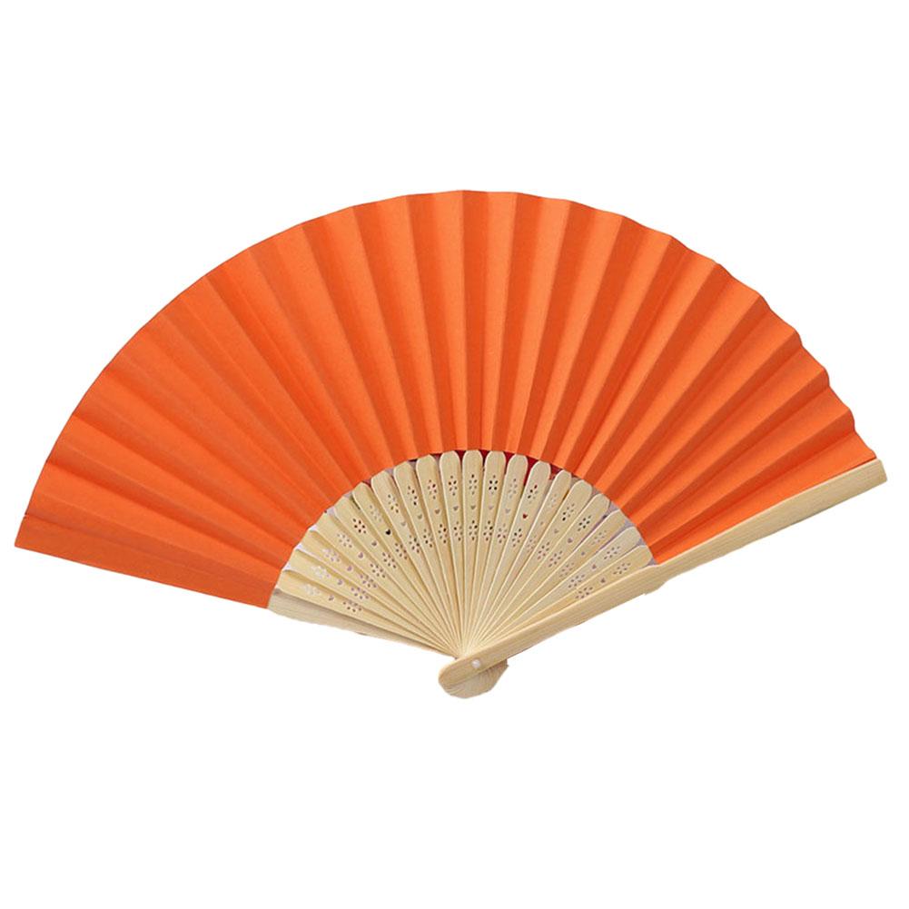 Unique 7Inch Folding Fan Handmade Chinese Style Paper Fan for Weddings Parties and Events Easy To Carry and Elegant