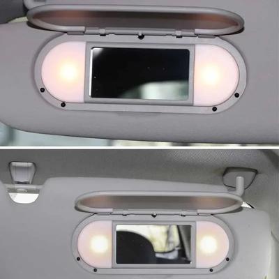 For Cooper New Car Sun Visor Mirror Cover Makeup Mirror Cover for BMW MINI R55 R56 R60 2007-2014 F55 F56 F60  Car Sun Visor