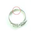 Excellent HERMES Ring Saintur Silver SV925 Women 48 Used