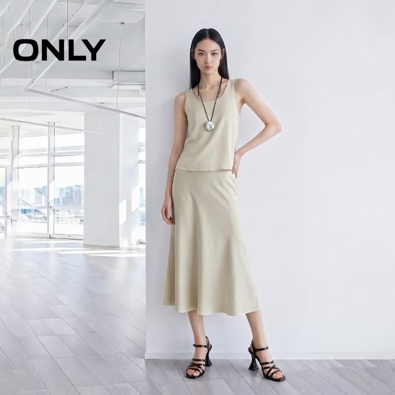 ONLY 2026 Summer Elegant Sleeveless A-Line Long Dress L