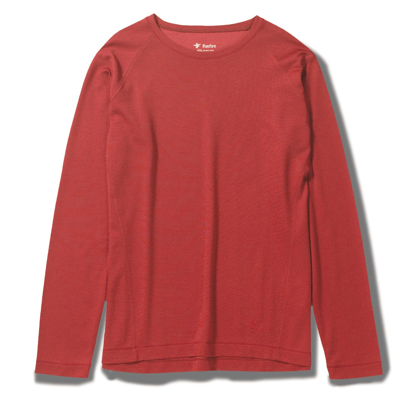 

Foxfire Women s TS Wool Crew T-Shirt, Red, 8215423, Wool, Moisture-Wicking, Quick-Drying