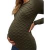 Mamalicious Womens/Ladies Bobble Knit Raglan Maternity Sweatshirt