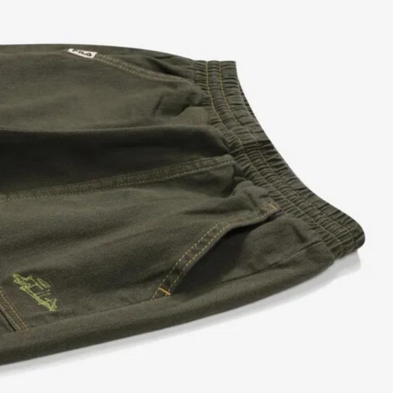 [fila Kids] Urban Pocket Baggy Pants  Fk2ptf3501x Khi  q0zFk2ptf3501xKhi