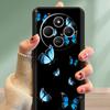 Luxury Painted Case For Redmi 14R 5G Soft Black Silicone Bumper Back Cover for Xiaomi Redmi 14R 14C Cases Funda Shockproof Shell