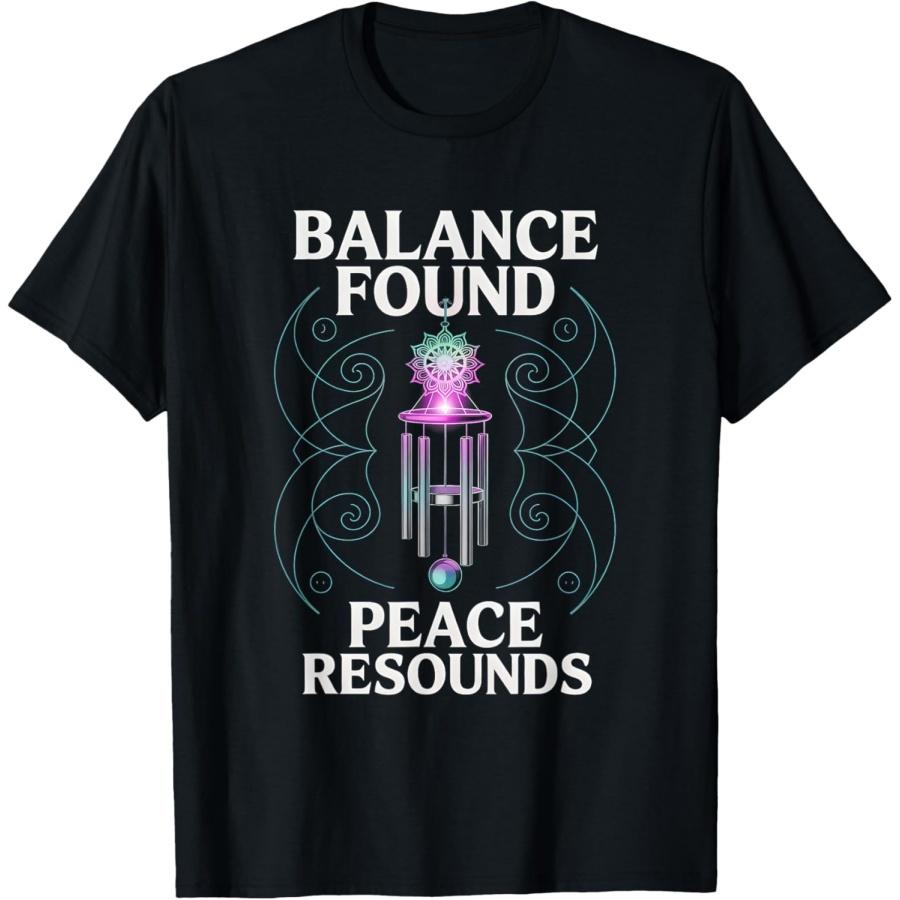

Wind Chimes for Spiritual Seekers - Feng Shui Meditation T-Shirt XXXXXL чорний