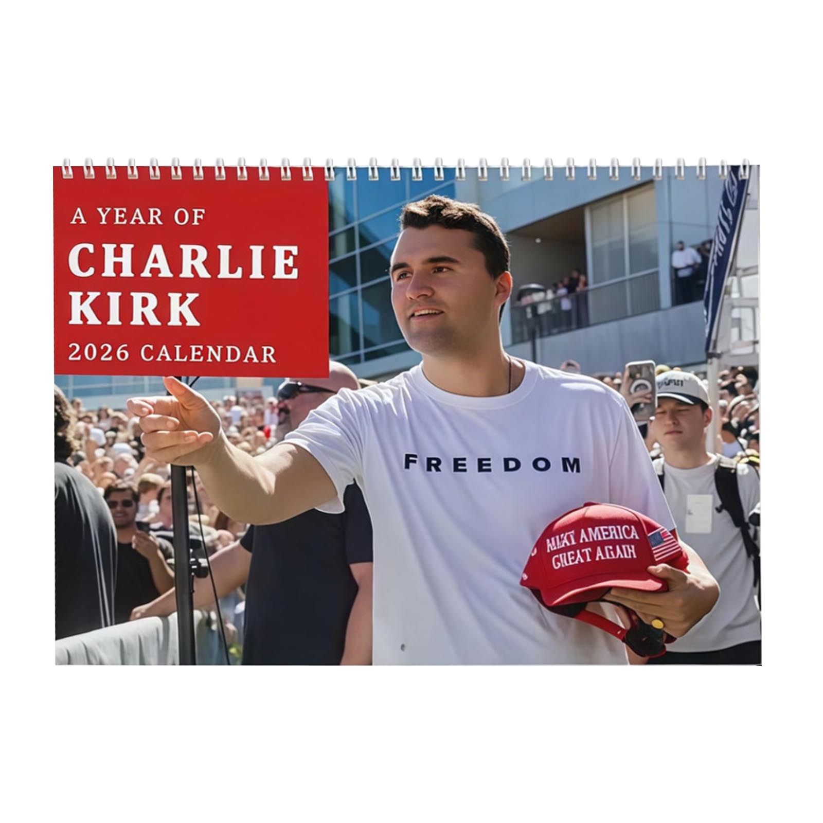 

New Year Turning Point Calendar: Inspirational Wall Calendar One Size красный