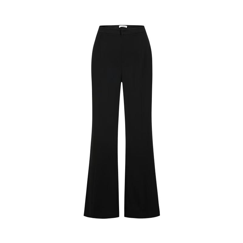 Jiu Zi Anna Co. Women s Slim-fit Flared Commuter Pants M