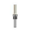 Pro Grade 3-Flute Straight Knife Grooving & Trimming Woodworking Cutter with Alloy Head & Bearing