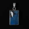 24 Ct Natural Multicolor Opal 925 Sterling Silver Emerald Pendant Gemstone Jewelry Gift