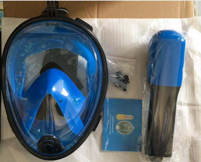 Snorkeling and Diving Goggles with GoPro Mount