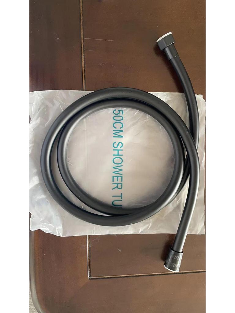 Square Handheld Pressurized Rain Shower Head for Bathroom