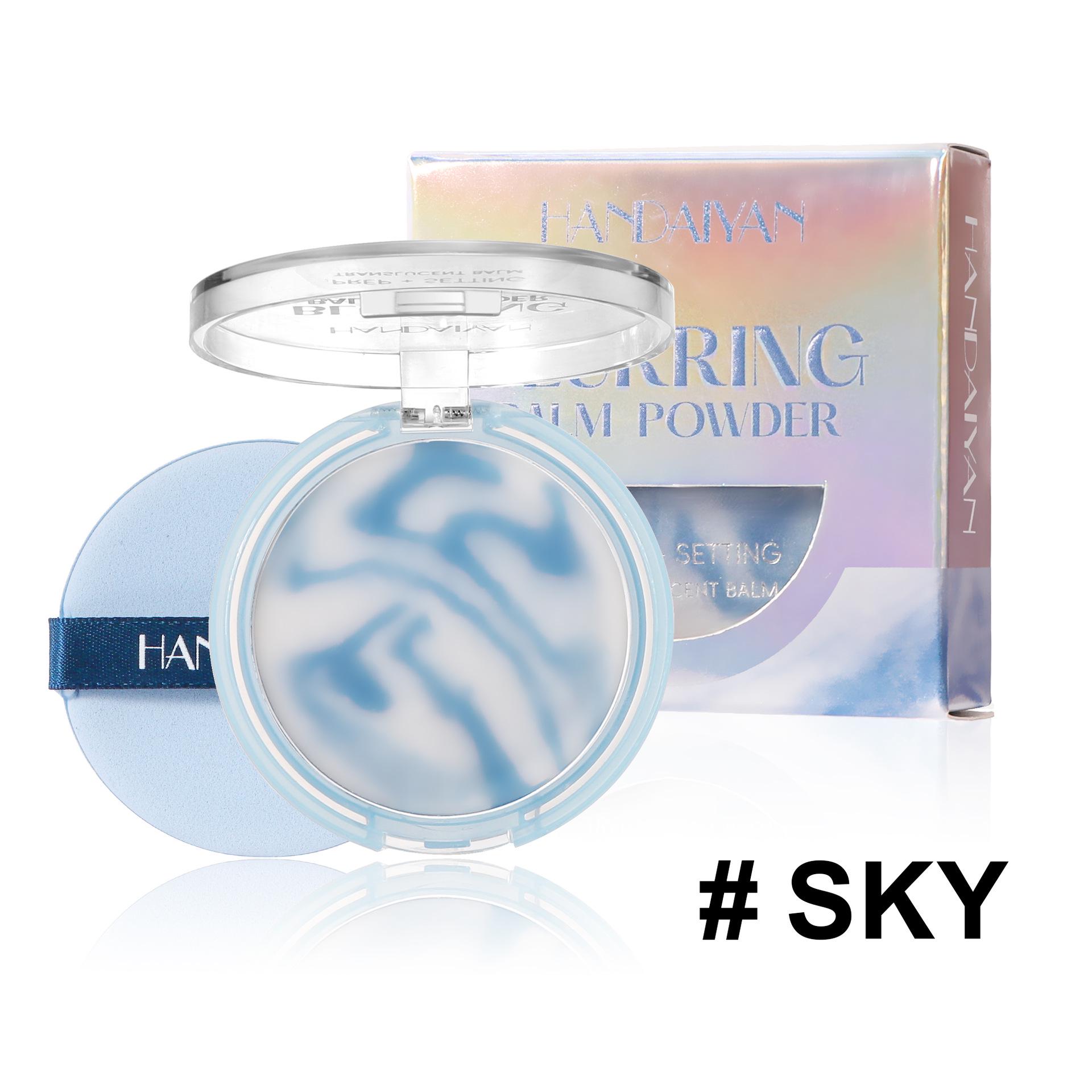 

Crossing Long-Lasting Setting Powder: Skin-Friendly, Oil Control, Fine Powder Compact by HANDAIYAN 4.5g