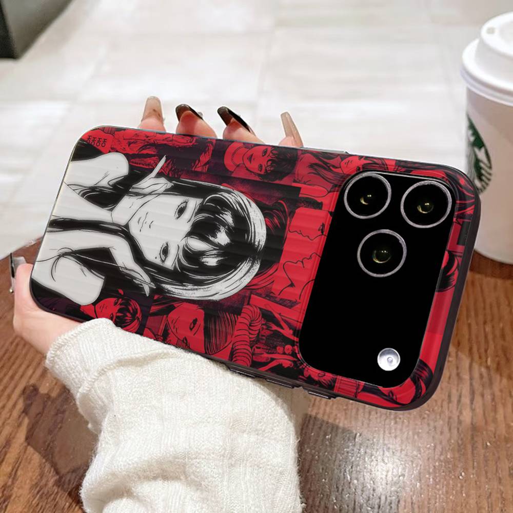 Junji Itos Tomies For IPhone 17 16 15 14 Plus 13 12 11 Pro Max With Shockproof Protective Phone Cover