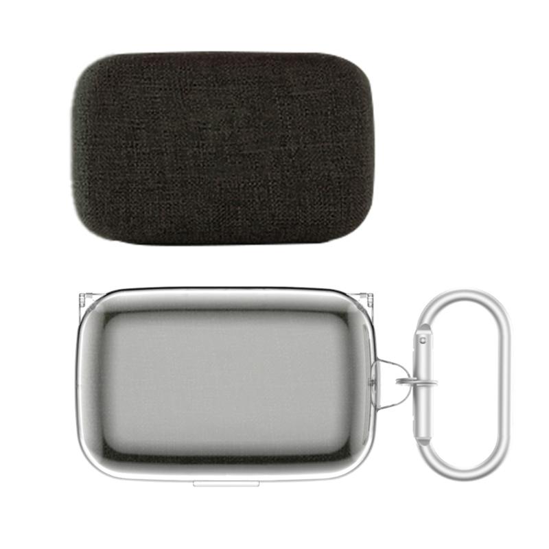 Clear PC Earbud Case Protective Case Small clear Earbud Carrying Case Simple Installation for Earbud True Wireless 4/3