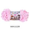 5 Stück 100g/Rolle Flauschiges Fingerloop-Garn Ohne Nadeln Polyester Dickes Riesen-Chenille-Garn für Handgestrickte Decken Schals