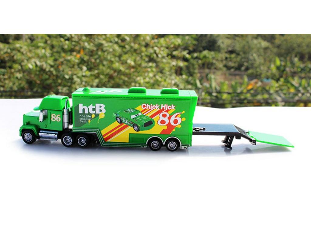 Mack Truck & Race Car Alloy Toy Set for Kids