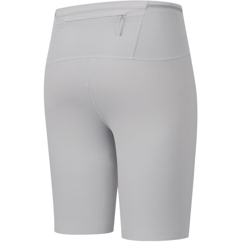 SAUCONY Speed Running Series Fashion Soft Comfortable Casual Four-Point Sports Shorts Unisex Shorts Moon-Shadow-Gray SA2250LG61T-GR135