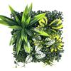 DIY Artificial Plant Wall Panel Sunflower Artificial Fern Grass  Background Wall Decoration
