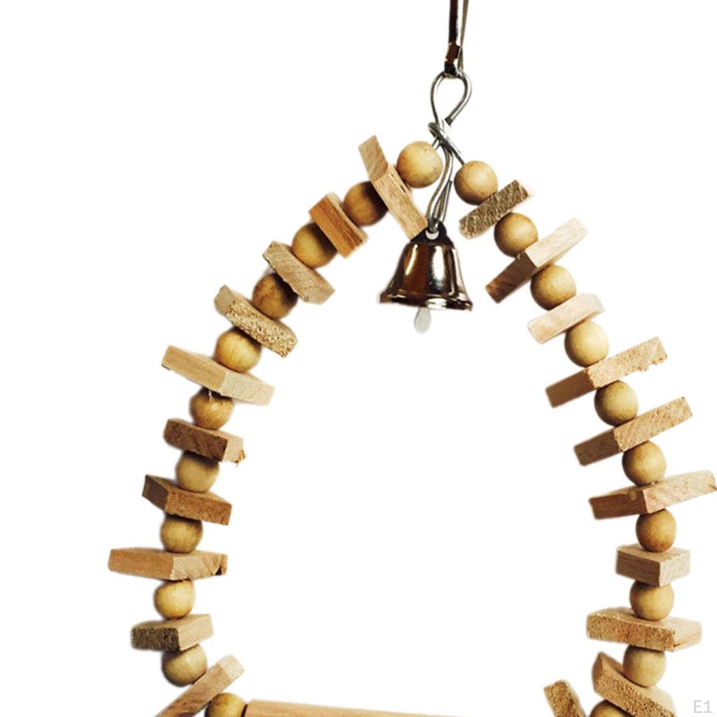 Holzklötze Zerreißspielzeug Papagei Kauspielzeug Papageien Käfig Sitzstange Spielständer für