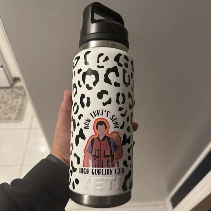 1 pz Adesivi Auto Stampa Leopardo per Specchietto Retrovisore Auto Impermeabili Decorativi Fai da Te Finestrino Auto Decalcomanie in Vinile