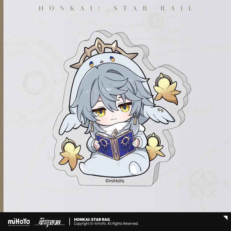 Sunsyea Honkai Star Rail Official Merch miHoYo Original Authentic NSSS Series Q Version Acrylic Stand Badge Keychain