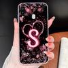 Für Samsung Galaxy A20 A20S A21 A30 A30S Handyhülle Schmetterling Buchstaben Weiches TPU Klare Silikonhülle Für Galaxy A 20 A 30 Gehäuse