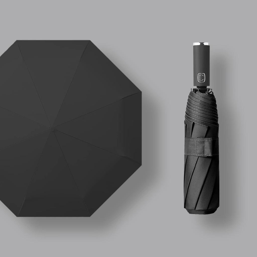 Folding Folding Umbrella for Men and 8 Automatic Opening and 210T Glass Ultra Wind UV Light For Sunny and Rainy A New Choice for the Rainy Comes with