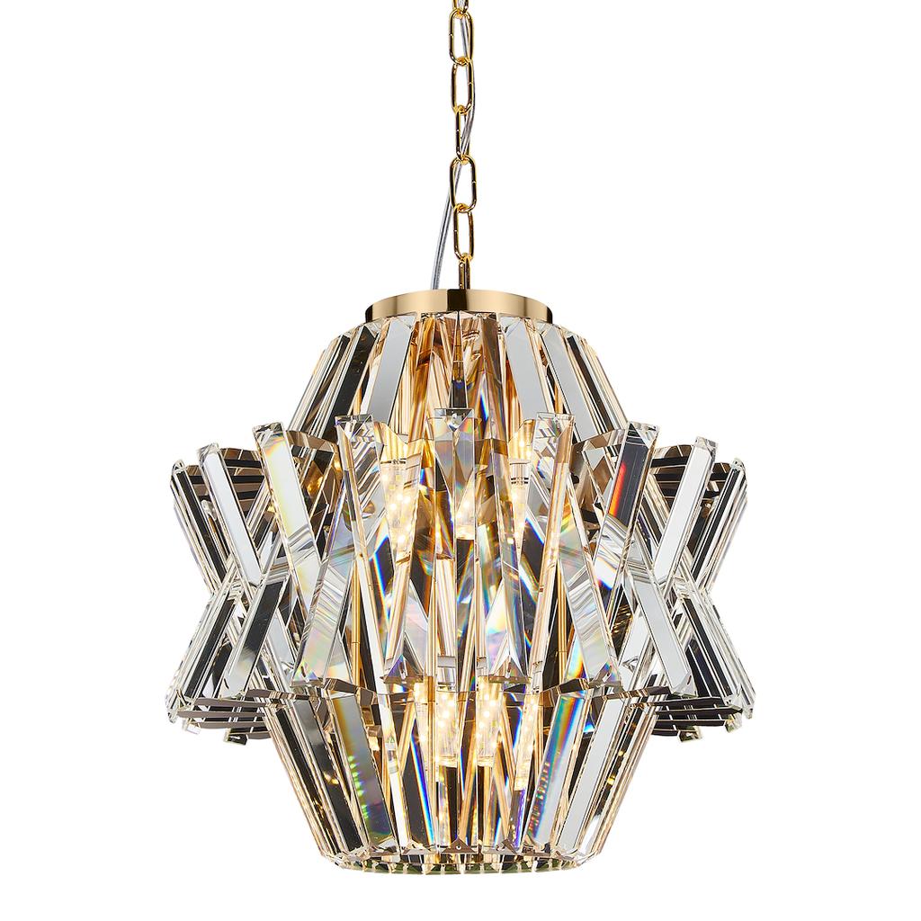 Lampadario Corona Oro 4Xe14