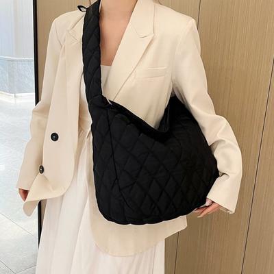 Nouveau Fashiable Flow Grande Capacité Décontracté Léger Cott Sac à Main Fashiable Street Mini Sac à Bandoulière