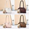 City Style Pu Bag With Stitching Details And Inner Storage For Casual Outings