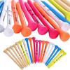Random Color Golf Training Wood Golf Tees Golf Accessories Golf Ball Holder With Storage Case