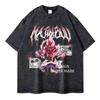 Vintage Washed Dragon Ball Broly Anime T-shirt Man Women Short Sleeve Tee Streetwear Loose Casual Tops Summer Y2k 2026 Oversized