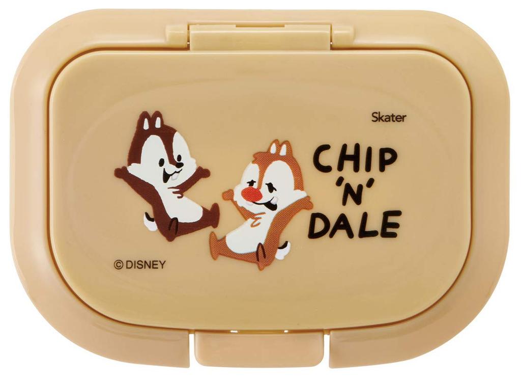 Skater Antibacterial Wet Wipe Baby Hand Wipe Lid Disney Chip Dale Lid, Wipe, Cover, & WTL1AG-A