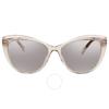 Grey Gradient Mirror Cat Eye Ladies Sunglasses Ve4348 52706v 57