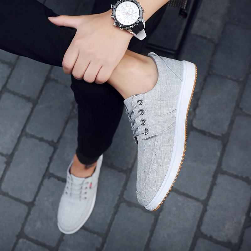 Summer Men's Casual Canvas Shoes Non-slip Wear-resistant Men's Loafers