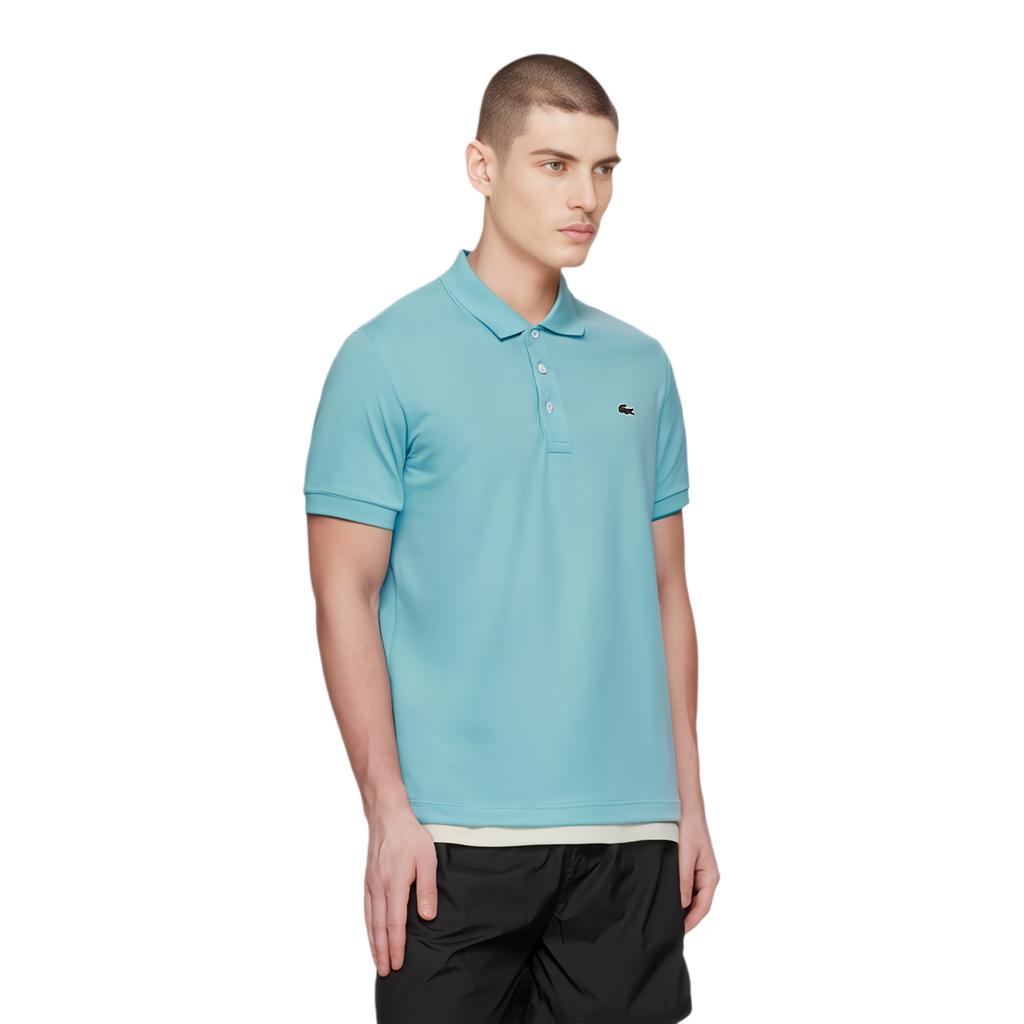 LACOSTE Polo Shirts Men's Tide Blue Polo Collar Moderate Straight Fit PH7937-BVG