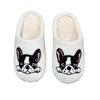 Fashion Platform Fluffy Slippers Women House Plush Cartoon Dog Designer Winter Shoes Girls Flats Home Fashion Casual zapatos de mujer