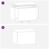 Outdoor Storage Box Anthracite Grey 80 X 50.5 X 50 Cm Steel