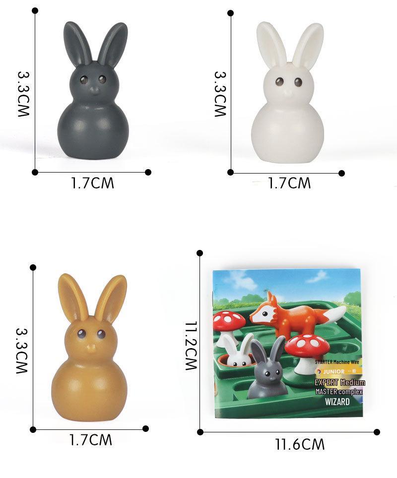 Xingtong Hüpfendes Kaninchen Logisches Denken Herausforderung Puzzle Spielzeug