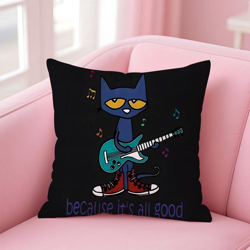 American Fashion Brand Retro Pattern Cushion Cover Linen Pillowcase Cover Soft Decor for Sofa Home Room