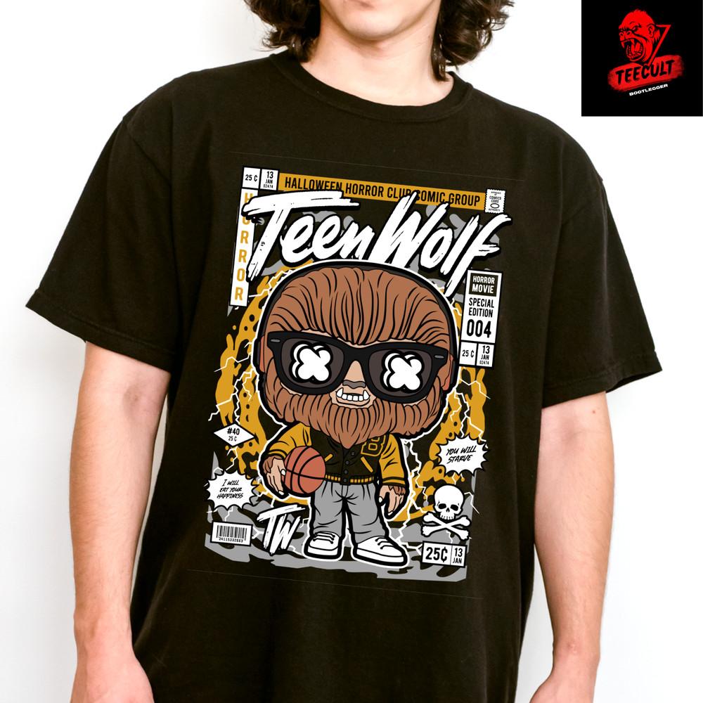 Wolf 1985 Cult Horror Funko Pop Unisex Heavy Cotton TShirt Unisex T-Shirt