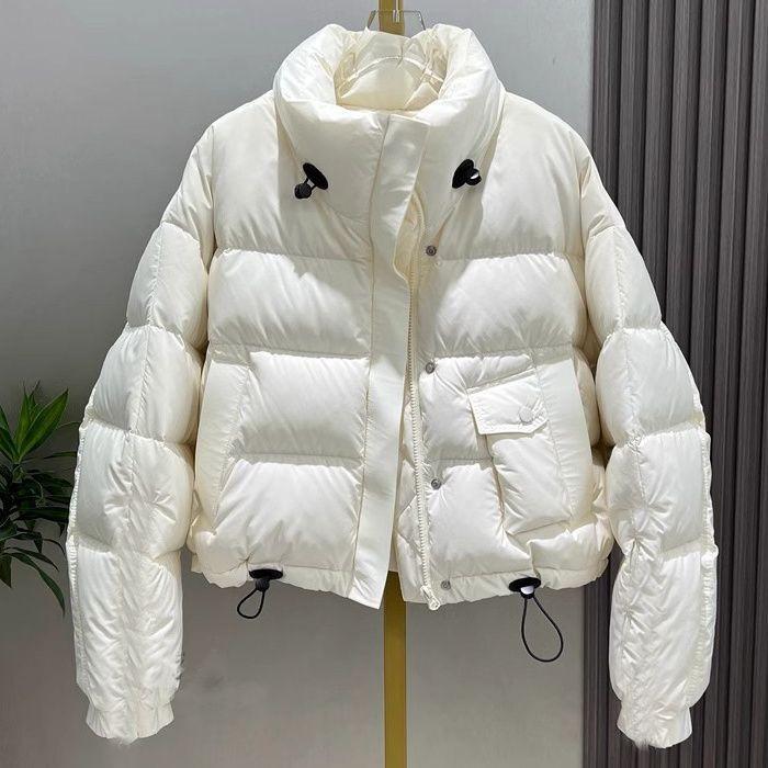 Stand-up collar short down jacket women's winter new fashion thickened small bread jacket European jacket