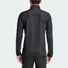 Adidas Tiro 24 Training Top With Striped Stand Collar Long Sleeve Soccer Jersey Men Tops Black IJ9963