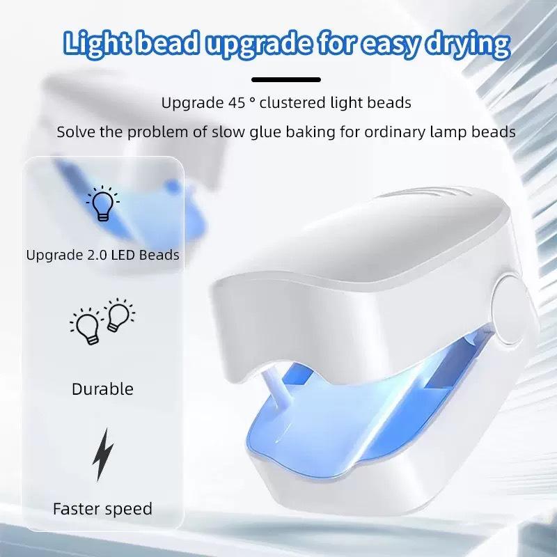 Ultraviolet Nail Therapy Lamp for Fungus Treatment and Quick-Drying