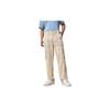 Bewakoof Men' Solid Oversized Fit Cotton Blend Cargo Pants_609843_Beige_34